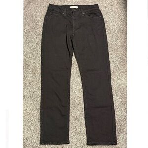 Men’s Black Signature Levi Strauss Jeans, W29”